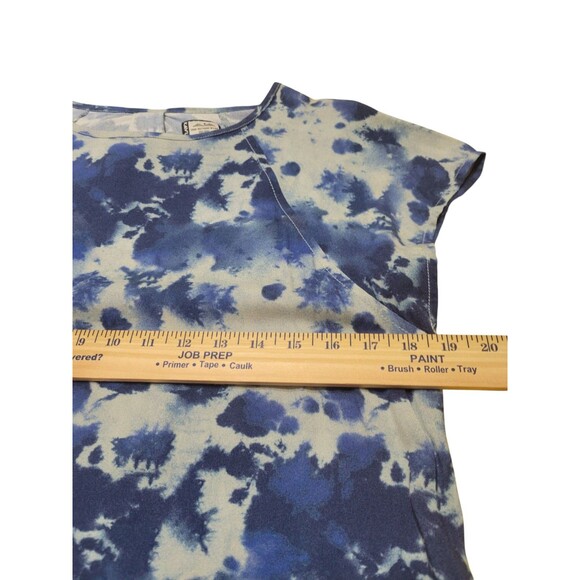 Kavu XS Somerton Dress Blue/Light Blue Tie Dye Viscose Pockets E2.1 Gorpcore - Picture 6 of 11